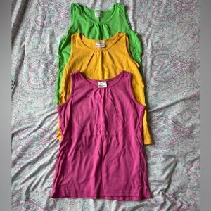 Lot of 3 Hanna Andersson tank tops - 160